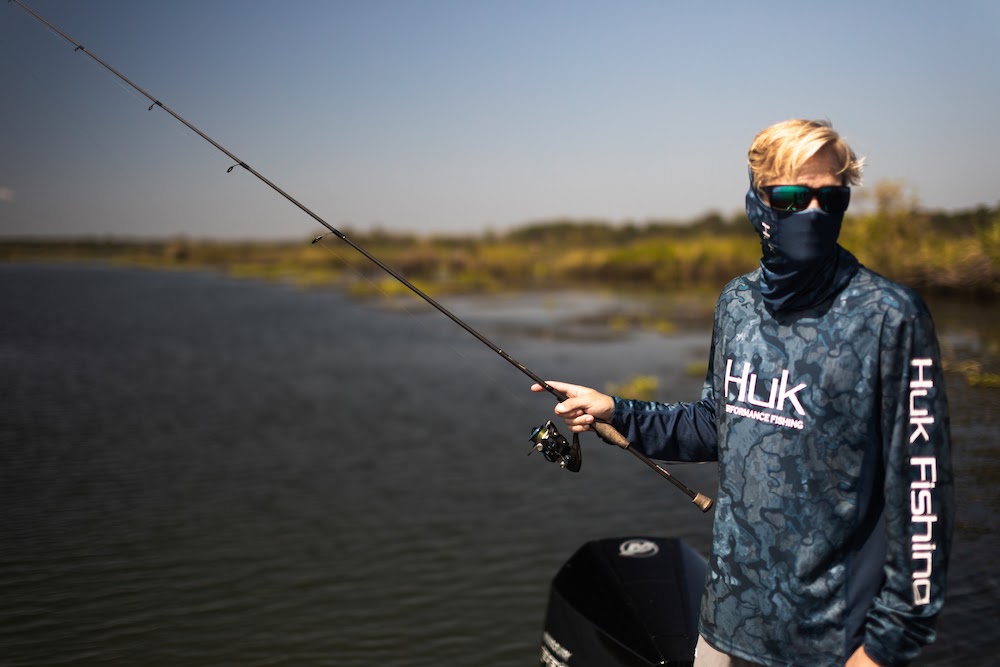 Huk Performance Fishing Gaiter Face Mask - Sun Protection!