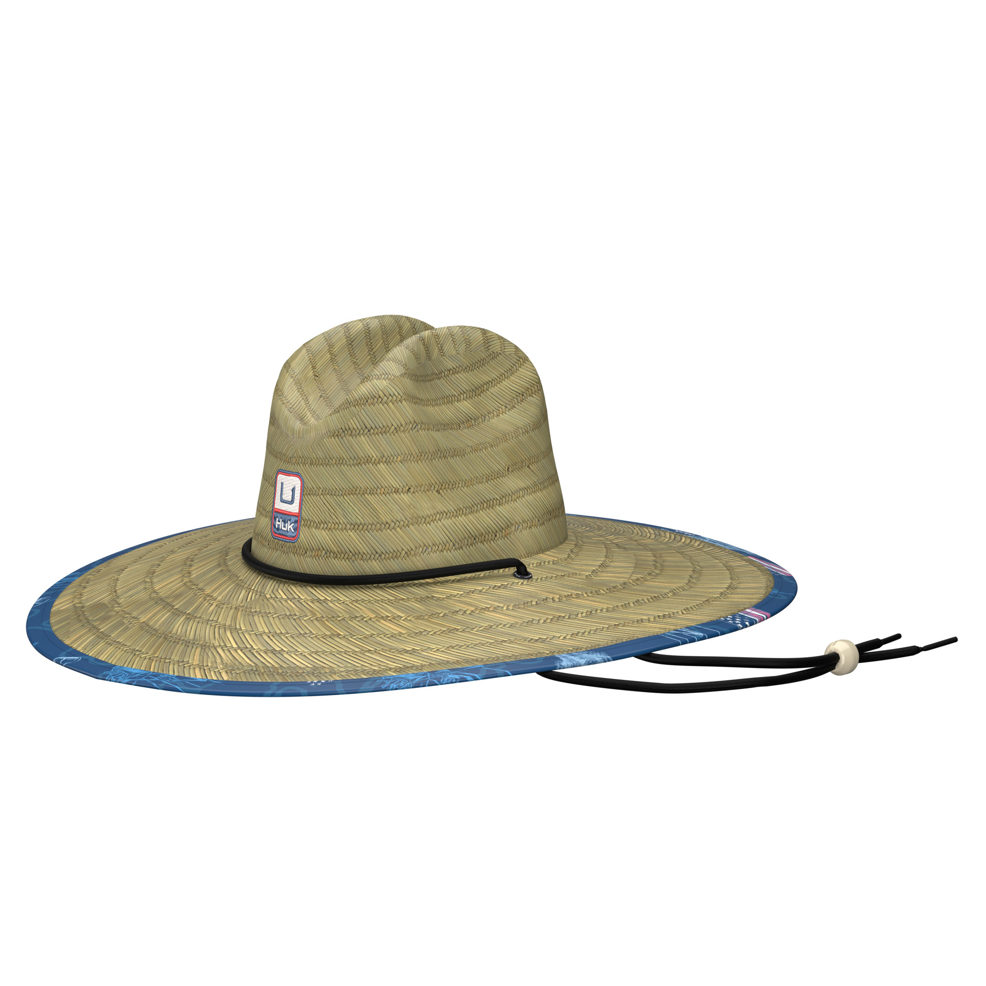  HUK Women's Standard Straw Wide Brim Fishing Hat, Tall