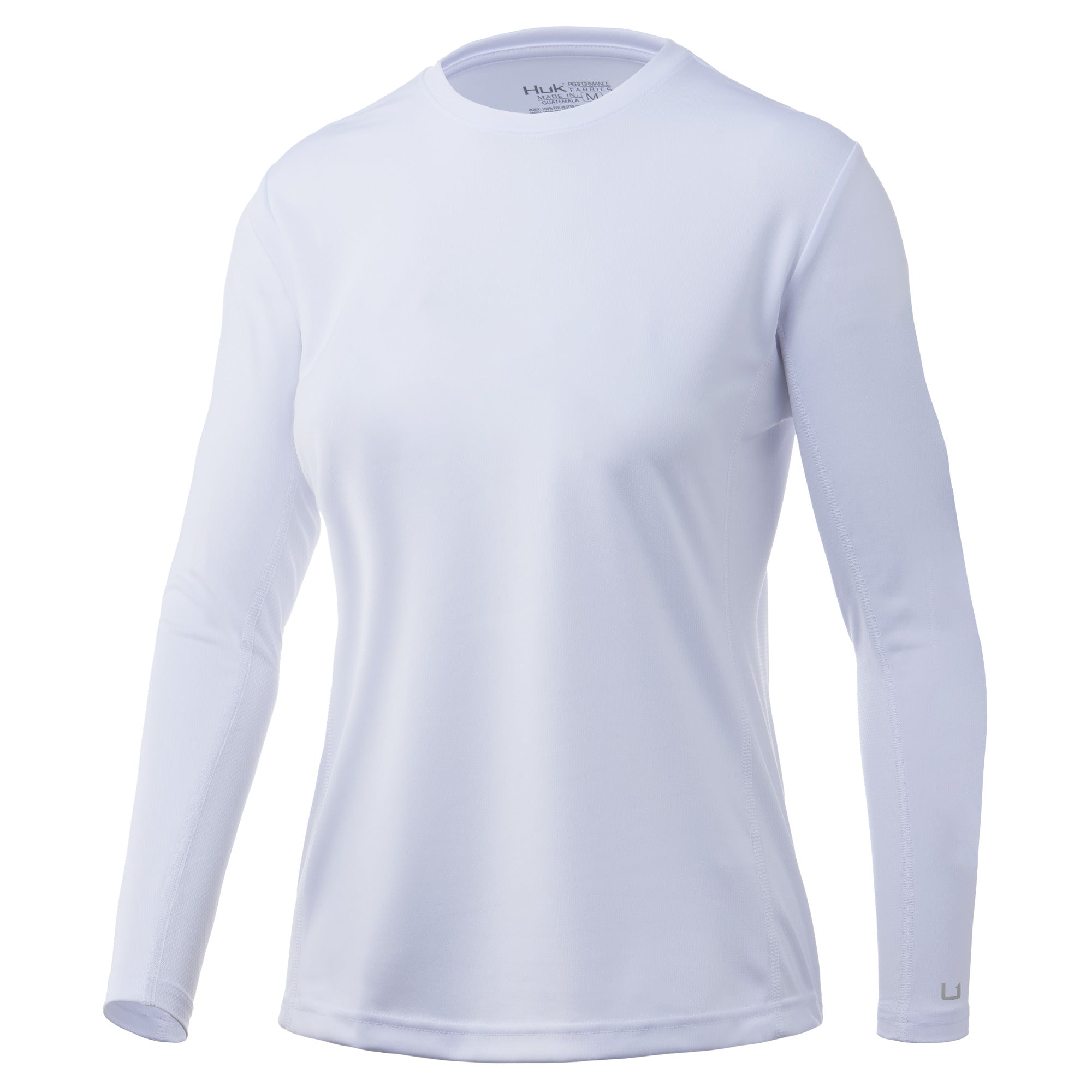 Huk Icon x Solid Long Sleeve Shirt - Men's Medium / Overcast Grey