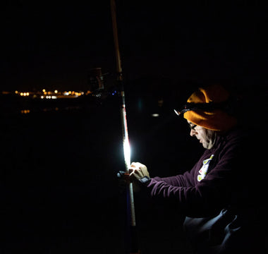 fishing at night