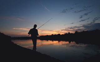 fishing in the lake