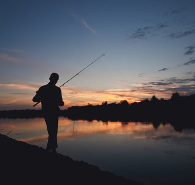 fishing in the lake