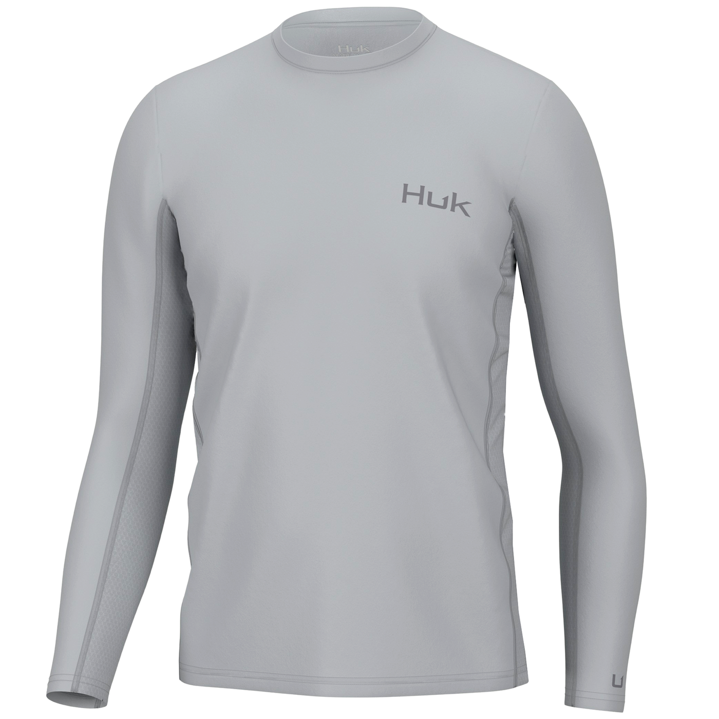 Huk Men's Icon X Performance Long Sleeve Fishing Shirt (Refraction Camo, XL)