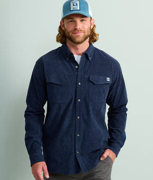 Hawser Corduroy Button-Down