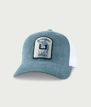 Fish Patch Corduroy Trucker Hat