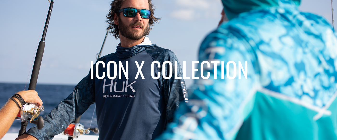  HUK Unisex Standard Icon X Pattern Hoodie, Fishing Shirt with  Hood for Kids, Inside Reef-Azure Blue, X-Small : Clothing, Shoes & Jewelry