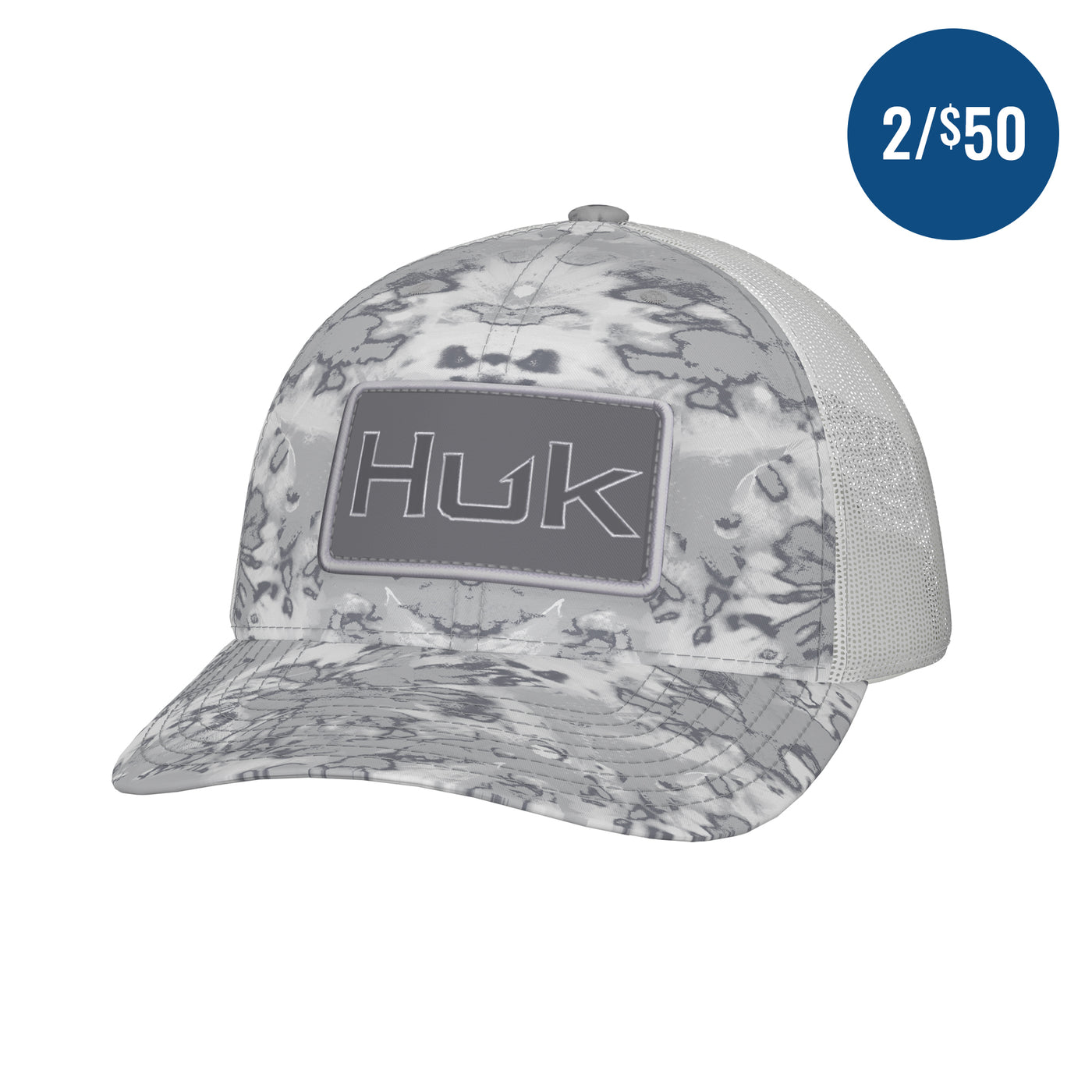 Huk® Hat - Gray Camo S-24923GR - Uline