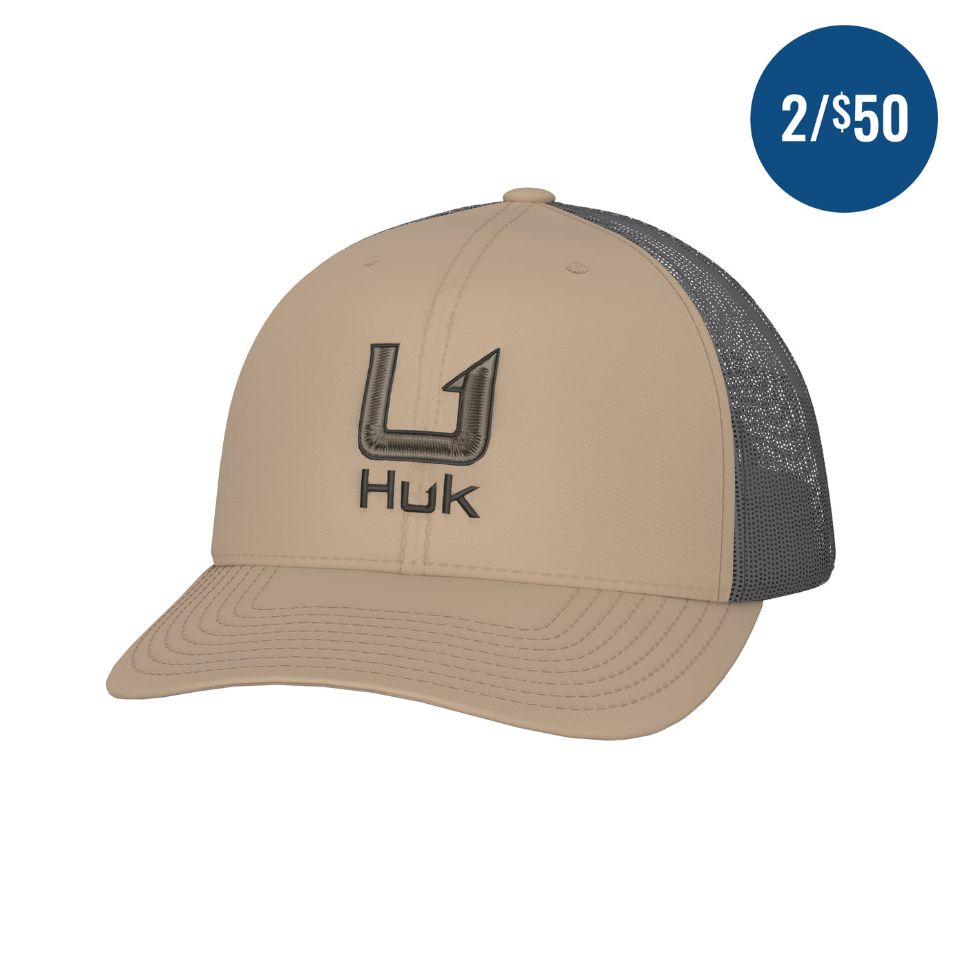 Huk Filled Barb U Trucker Hat