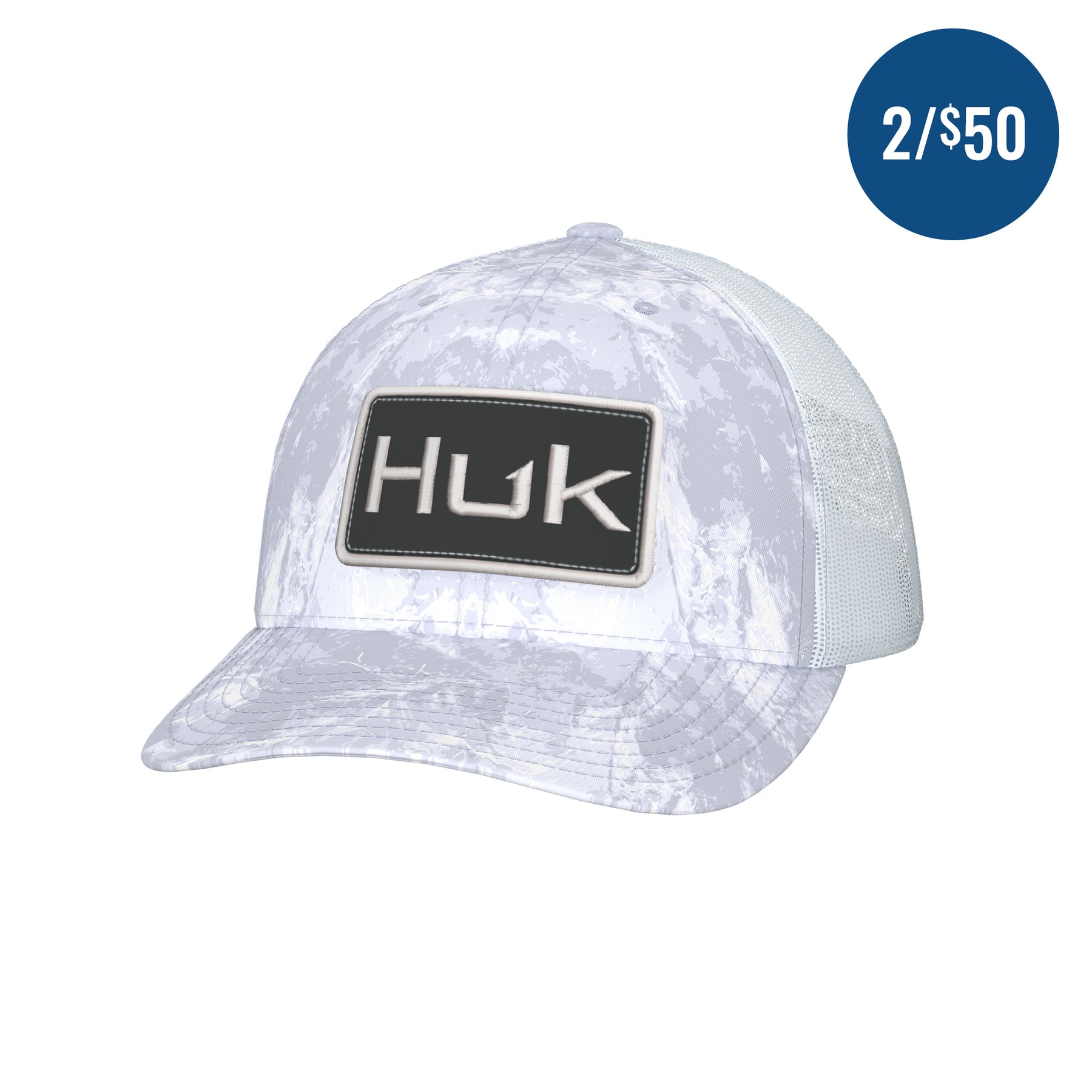 HUK Men's Aqua Dye Trucker Hat - OSFM