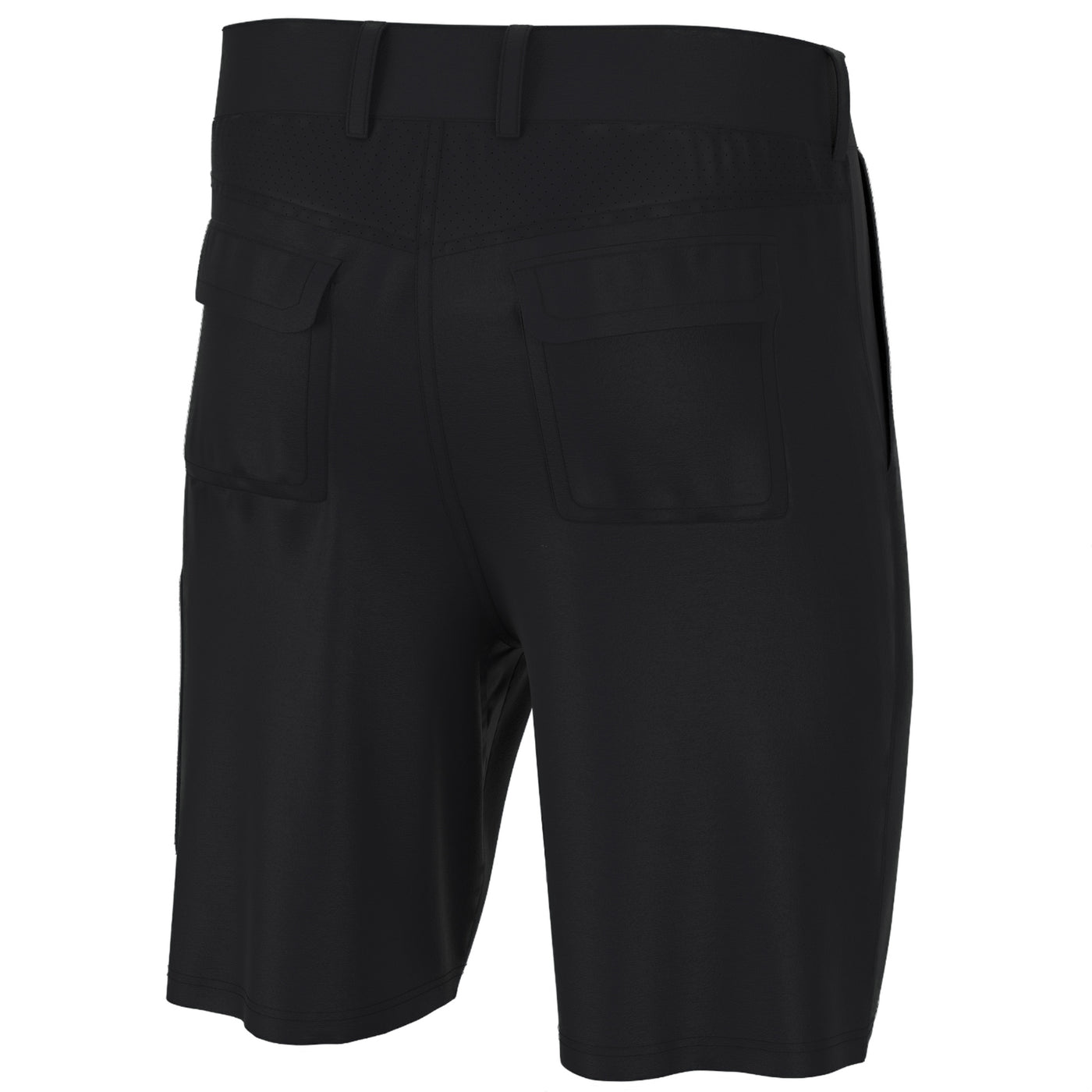 Huk Men’s XXL NXL LVL 10.5” Below The Knee Black Fishing Shorts NWT