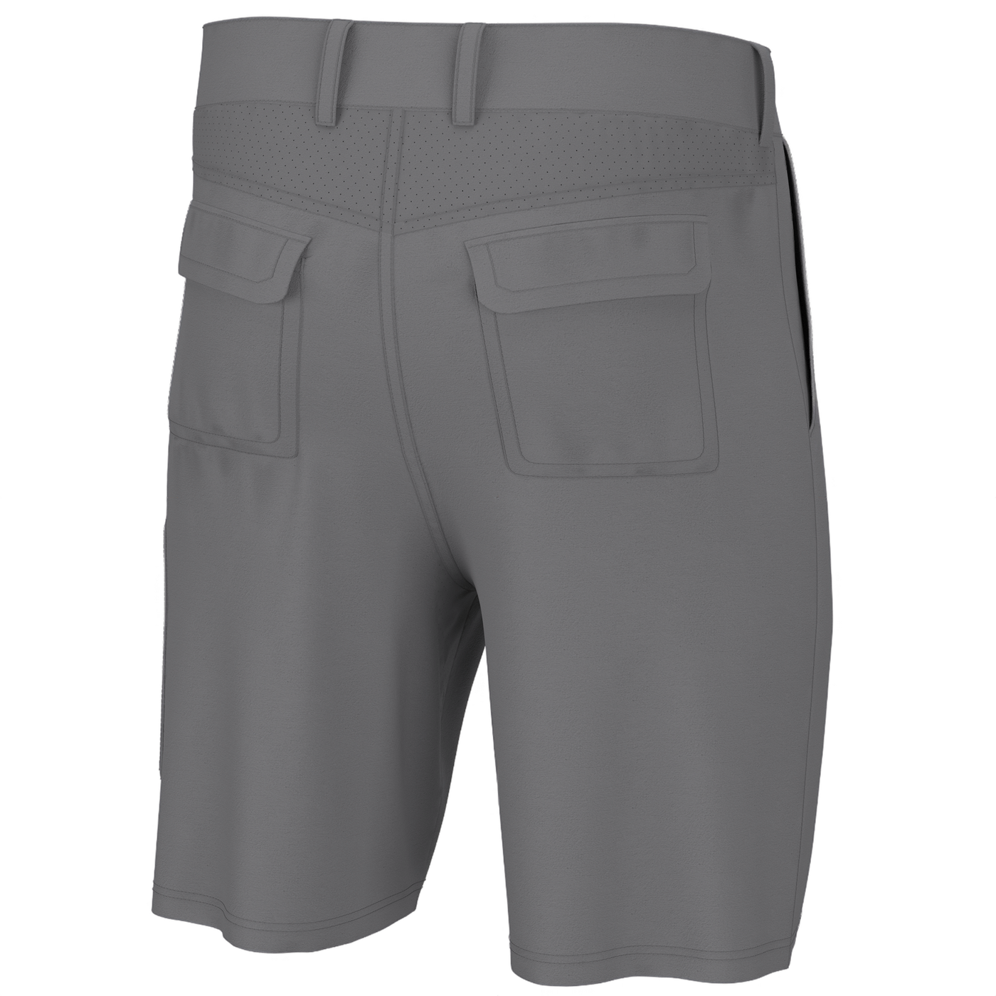 HUK Men's Standard Next Level Quick-Drying Performance Fishing Shorts,  Overcast Grey, XX-Large (Overcast Grey, Medium) 